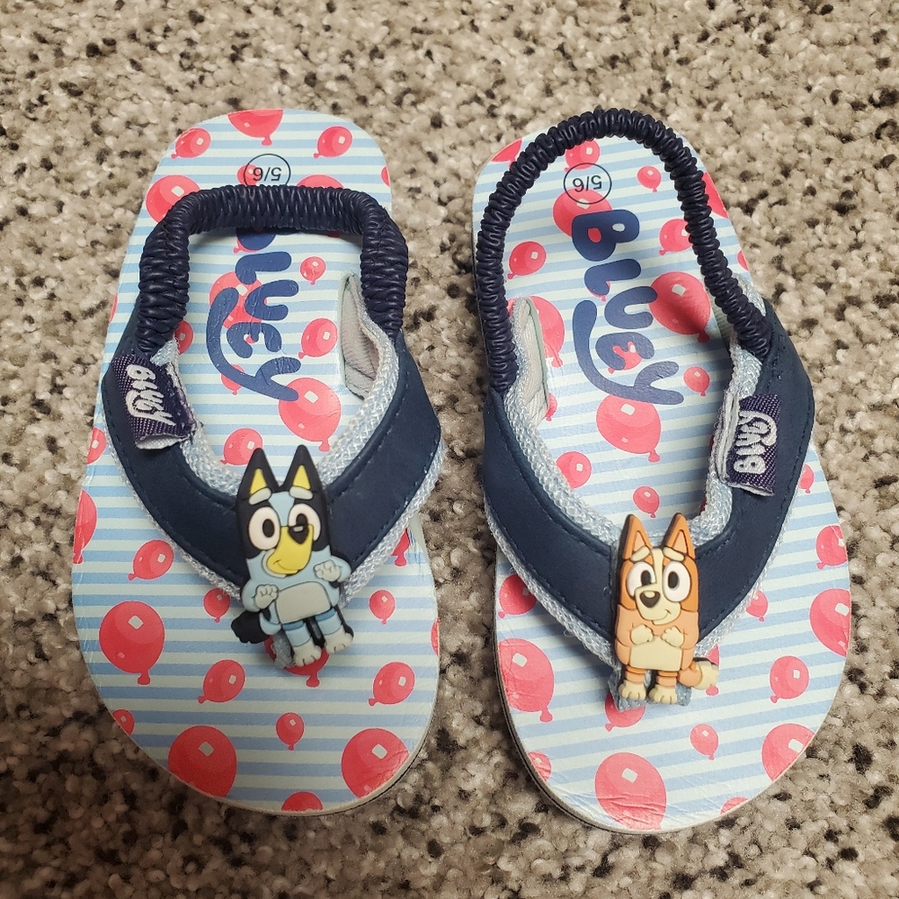 Bluey Flip Flops Toddler 5/6
